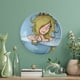 thumbnail image 5 of Princesa Rosalina Plato decorativo de porcelana fina (bone china), plato decorativo de cerámica para hogar, oficina, soporte de pared, platos decorativos para dormitorio - 6 pulgadas (15 cm), 5 of 6
