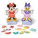 thumbnail image 1 of Set de disfraces magnéticos de madera de Minnie & Daisy de Disney, 52 piezas, 1 of 9