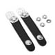 thumbnail image 2 of Correas negras de fuelle de acordeón con película de extensión de metal para acordeón de 8 cm, 2 of 5