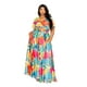 thumbnail image 1 of Conjunto de Falda y top maxi con Estampado floral Tropical, 1 of 5