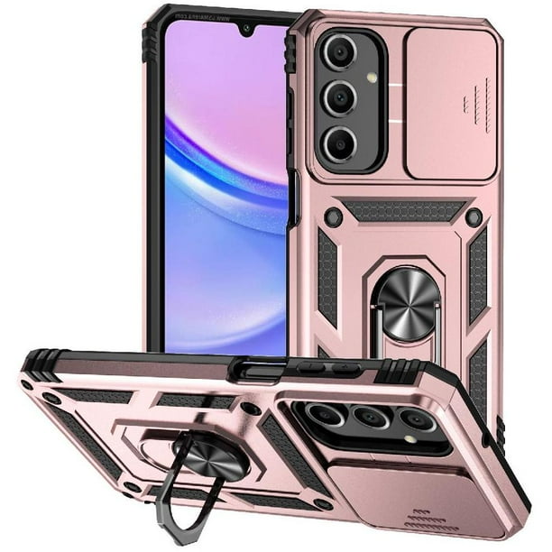 Estuche GANGXUN para Samsung Galaxy A16, soporte giratorio 360°, estilo mecánico y magnético