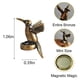 thumbnail image 2 of Remate decorativo magnético para bisagra de puerta WLHYHH de bronce, set, 2 of 7