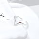thumbnail image 4 of Anillo Vintage en V, Ajustable, Plata 925, 4 of 5