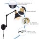 thumbnail image 4 of Aplique de pared TRLIFE regulable con brazo articulado y enchufe 110V, 4 of 7