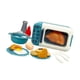 thumbnail image 1 of 17 Piezas De Juguetes De Microondas Para Niños, Juego De Simulación, Decoración, Utensilios De Cocina Para Niñas Y Niños, Color Azul, 1 of 5
