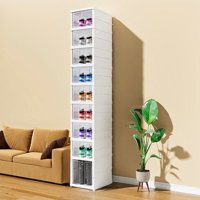 Casa Pagoda - Organizador De Zapatos Con Puertas Transparentes 9 Niveles