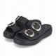 thumbnail image 3 of Sandalia Mujer Negro/Dorado Sol  Piccadilly, 3 of 3