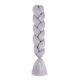 thumbnail image 1 of Xiao Hua Extensiones de cabello trenzado de ganchillo, 3 piezas, 23.6 pulgadas de largo, resistentes al calor, trenzadas de ganchillo, preestiradas, sin nudos, para peinado DIY, B39, 1 of 3