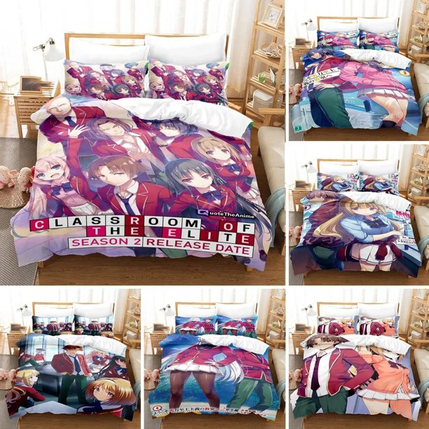 ed Classroom of the Elite Bedding SetDuvet Cover Double Adult Kids Bedclothes Quilt Cover