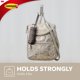 thumbnail image 3 of Wall Hooks Command, 2 ganchos dobles grandes de níquel cepillado, 3 of 9