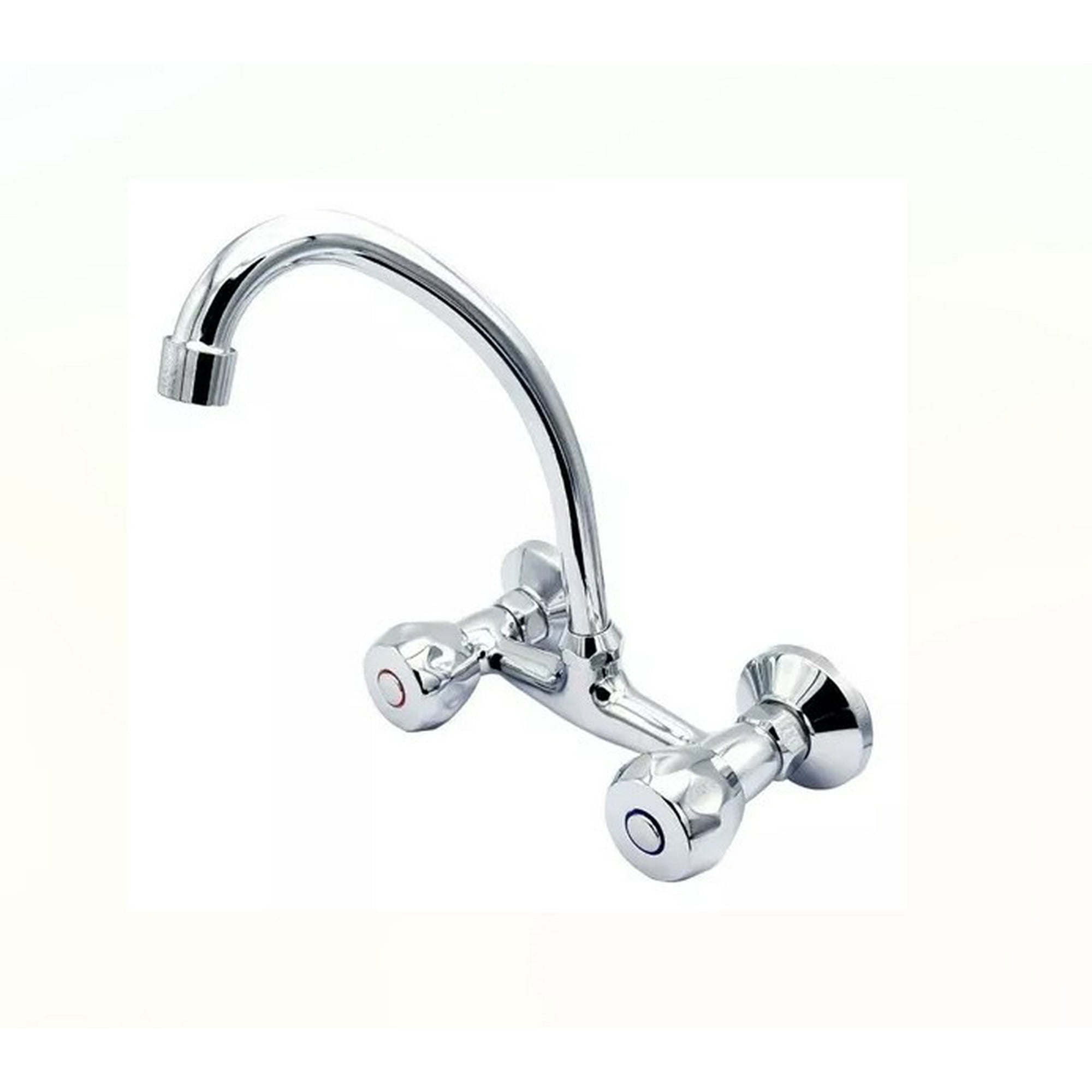 Llave Combinación Lavaplatos Aquakit Al Muro 6p Aurora Cm6aur