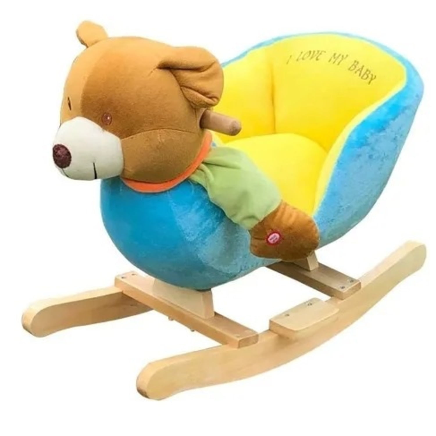 Genérico - Silla Mecedora Oso Para Niños