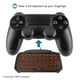 thumbnail image 3 of Teclado Type Pad Nyko para PlayStation 4 con batería recargable y bocina integrada, 3 of 6