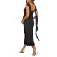 thumbnail image 3 of INSPIRE CHIC Vestido Maxi de Maternidad para Mujer sin Mangas con Volantes de Malla Cuello Cuadrado Invitada de Boda Fiesta Talla 2XL Negro, 3 of 6