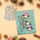 thumbnail image 1 of Troqueles Feemkota Feliz Navidad con Pingüinos para Tarjetería y Scrapbooking, 1 of 5