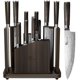 thumbnail image 1 of Juego de cuchillos de cocina SYOKAMI de 15 piezas con bloque magnético y afilador, 1 of 8