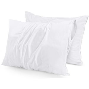 Protectores De Almohada Impermeables Utopia Bedding King Size (Paquete De 2)