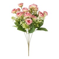 Genérico - Set 3 Flores Artificiales Rosas Decorativa Ramo Belleza Jhn