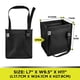 thumbnail image 3 of Cesto Basura Auto Drive Universal Plegable Negro 24x28x18cm, 3 of 3