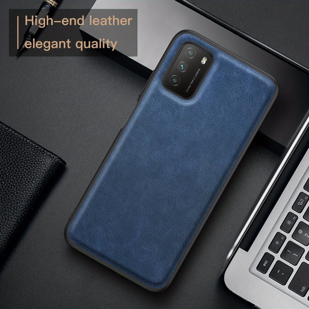 Suitable For Xiaomi Poco M3 Protective Case, Full Package Bezel TPU And PC Hard Back Cover Thin And Light Shock Absorption Fashion Non-slip, Classic Retro Phone Case