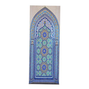 Magideal - 2 De Pvc Para Puerta, Mural De Pared, De Pared Para Puerta, Papel Tapiz Religioso Para , Dormitorio, Hogar, Sala De L