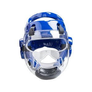 Ioensy - Casco De Kickboxing Para Niños Adultos Ajustable Para Taekwondo Muay Thai Karate Blue L