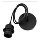 thumbnail image 1 of Soquete Colgante E27 Negro Con Base De Techo, 1 of 4