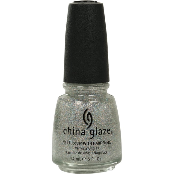 Esmalte de uñas China Glaze Fairy Dust 551 con glitter holográfico