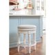 thumbnail image 2 of Taburete de bar New Ridge Home Goods Chapman 26, madera blanca, 2 of 6