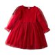 thumbnail image 4 of Vestido Rojo De Navidad Para Ni?as, Decoración Para Fiestas De Juegos De Rol, Suministros Festivos Para 4 A?os, 4 of 5