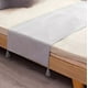 thumbnail image 3 of Piecera para cama 2 plaza - king en lino pompones 70x210 cm color gris claro, 3 of 3