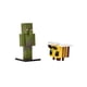 thumbnail image 1 of Set 2 Figuras 6 Cms Toppeez Minecraft - Aldeano Zombie, 1 of 5