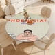 thumbnail image 4 of El plan fenicio-theme Fitted Round Tablecloths Elastic Edged Table Covers Waterproof Table Cloth for Kitchen Holiday Party Tables Decor 150cm, 4 of 6