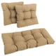 thumbnail image 1 of Juego de cojines Blazing Needles, sofá capitoné para interiores y exteriores, 3 unidades, 1 of 2