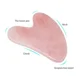 thumbnail image 3 of Natural Gua Sha Scraper Board Massage Rose Quartz Guasha Stone For Face Neck Skin Lifting Wrinkle Remover Beauty Care, 3 of 3
