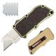 thumbnail image 1 of Cuchillo utilitario Caressolove, cortador automático de cajas EDC de aluminio, 1 of 7