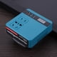 thumbnail image 5 of Inversor de Batería de Litio de 120W DC 18-21V a AC Herramienta Eléctrica de 220V Inversor de Batería Inversor de Energía Compatible con Ma*kita, 5 of 10