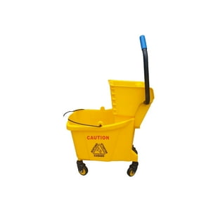 Alday - Carro Estrujador De Aseo De 36 Litros Amarillo