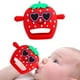 thumbnail image 1 of Fruit Baby Teether,Baby Teething Toys Silicone Teether Toy For Infants 3+ Months, Never Drop Baby Mitten Teether For Soothing Teething Pain Relief, Baby Chew Toys For Sucking Needs, BPA Free, 1 of 3
