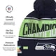 thumbnail image 4 of Gorro FOCO Seattle Seahawks NFL Super Bowl LX Champions, 4 of 4