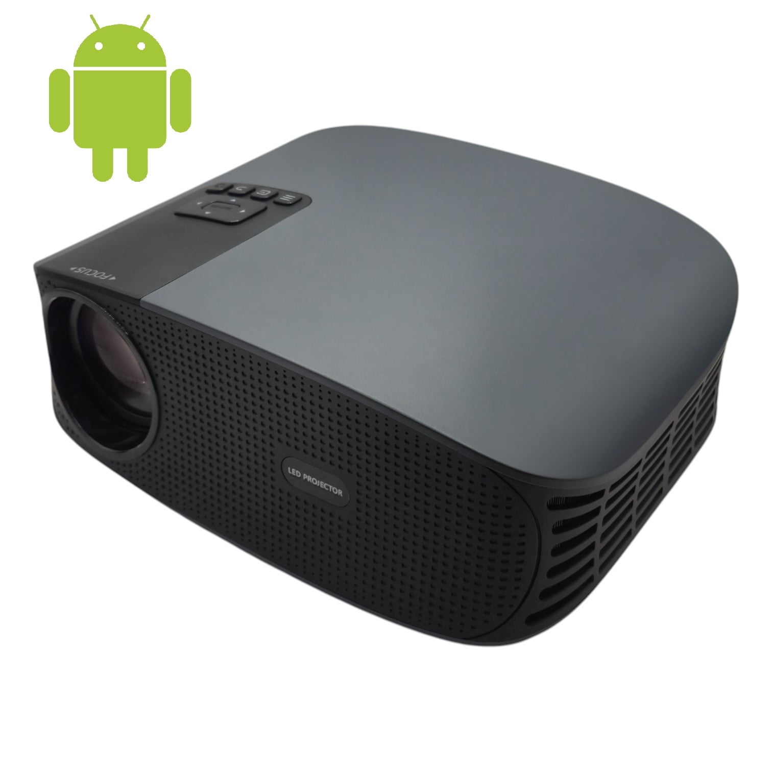 Proyector Led Android Wifi 320 Ansi 5000 Lúmenes Full Hd 1080p Aao Yg680