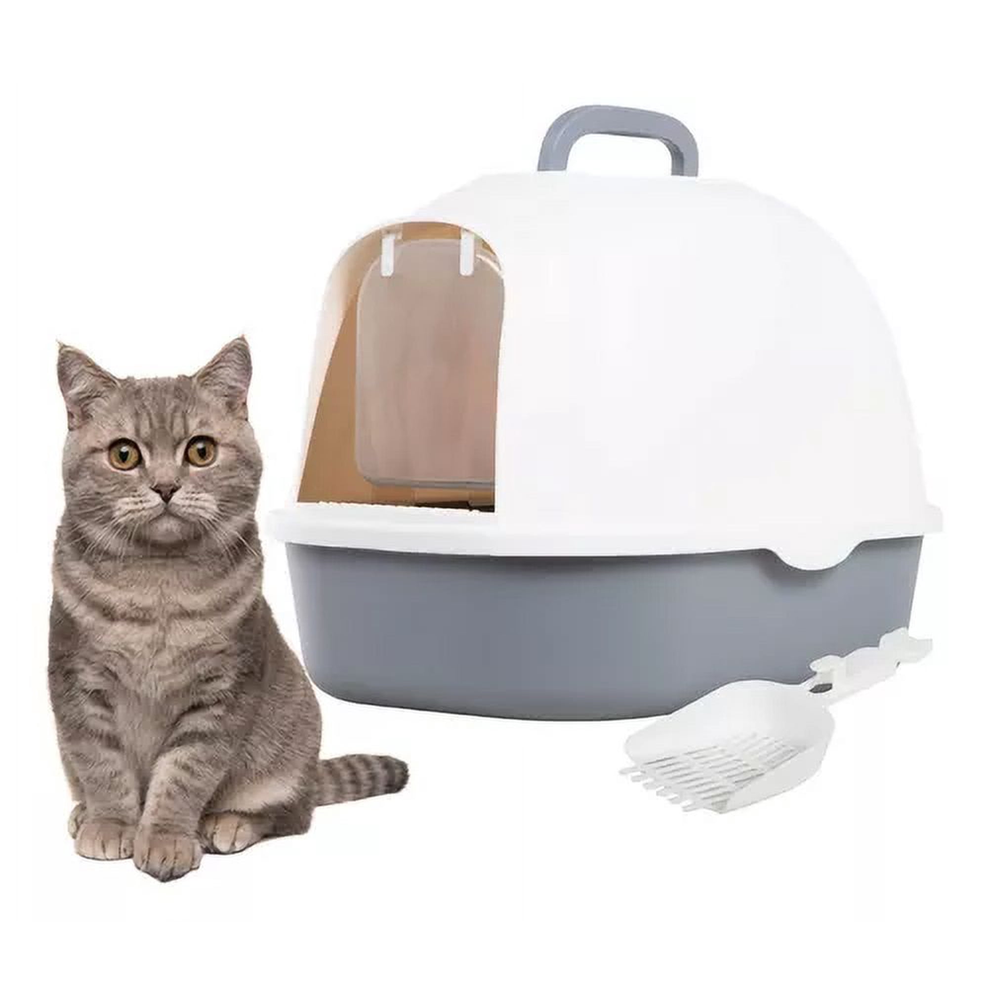 Arenero Cúpula Baño Cerrado Caja Sanitaria Para Gatos&nbsp;