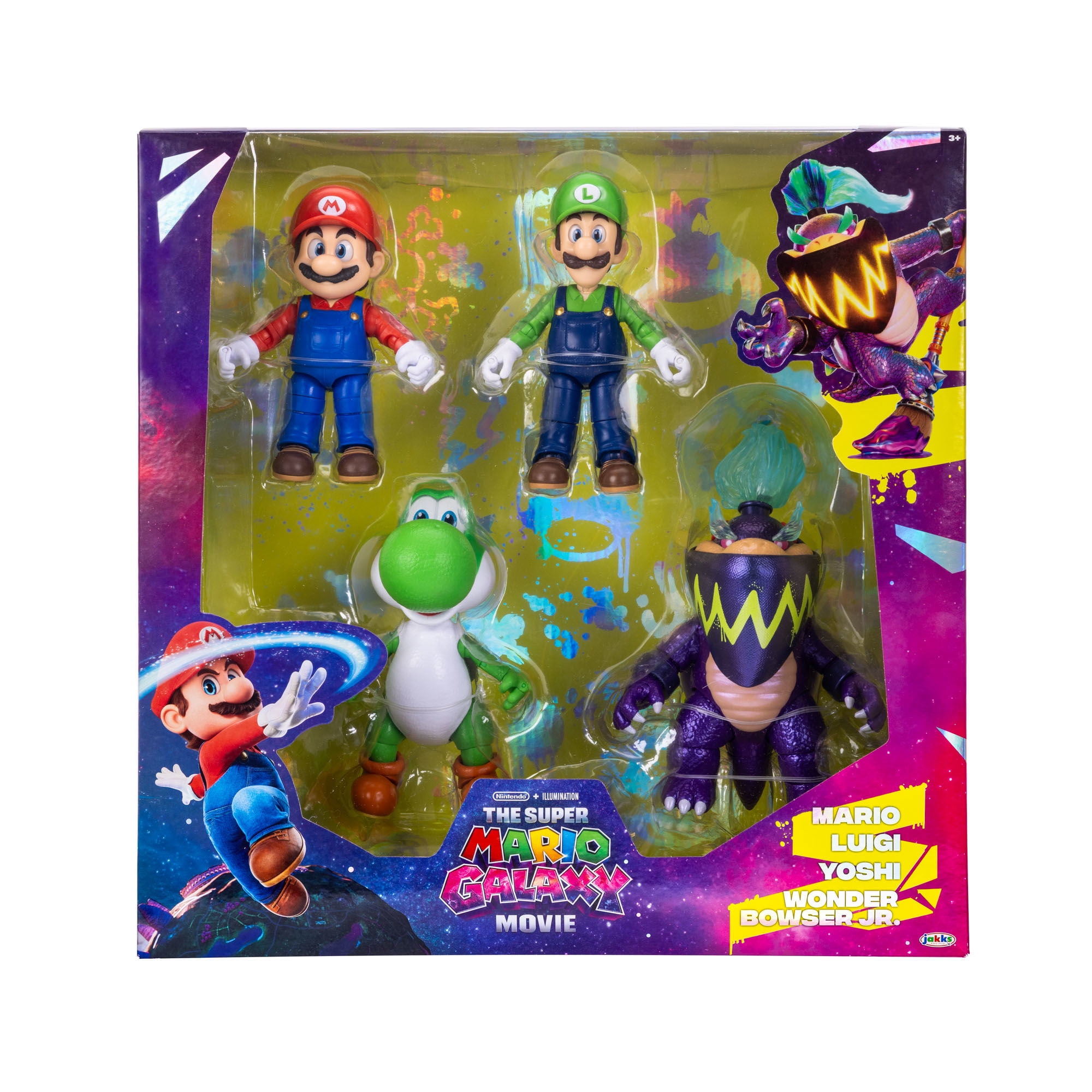 Figura de Acción Pack 4 13 Cm Nintendo Pelicula