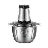 Importclick - Picadora Trituradora Acero Inoxidable 2 Velocidades 2 Lt