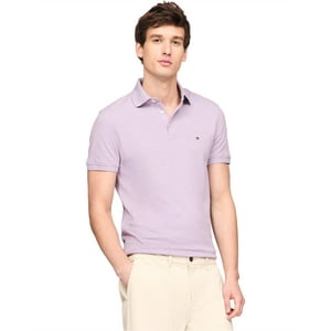 Polo Tommy Hilfiger 1985 Slim De Manga Corta Para Hombre