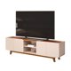 thumbnail image 1 of Rack Nadine 75 Pulgadas Beige - Café, 1 of 5