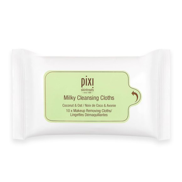 Paquete de 10 Toallitas Faciales Pixi Milky Cleansing