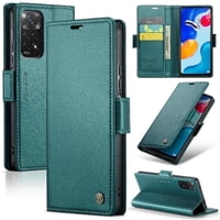 Caseme Tipo Cartera Xiaomi Redmi Note 11 4G/Note 11S Con Cierre Magnético, Rfid, Tarjetero, Soporte, Carga Inalámbrica