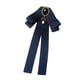 thumbnail image 2 of Cinta Pajarita Broche Corbata Cócteles Fiesta Graduación Bowknot Broche Pin Azul Con Rojo, 2 of 5