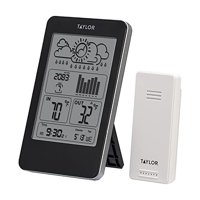 Termómetro Barómetro Inalámbrico Taylor De 60 M Para Estación Meteorológica